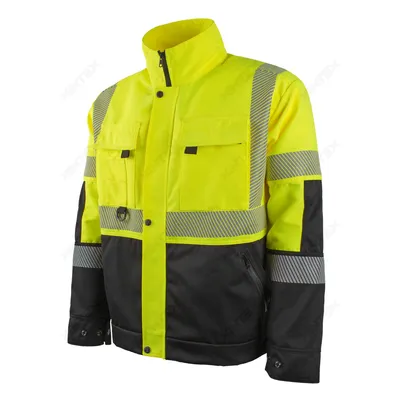 Premium High Visibility Reflective Safety Jacket for Nighttime Use