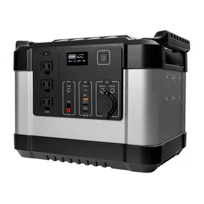 1000W Portable Power Station MOQ 1PC with RoHS FCC Certificate AC Plug EU Us