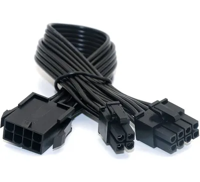 Dual CPU Power Connector Cable, 8-Pin to 8+4-Pin