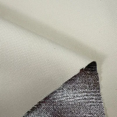 Fire Retardant Aluminized Aramid Cloth Aluminum Foil Coated Meta-Aramid Fabric