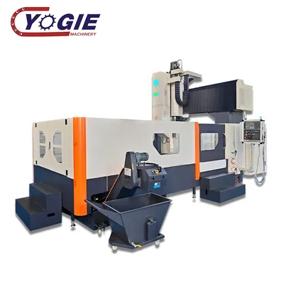 Double Column High Rigidity Frtsp-6035b CNC Gantry Milling Machine