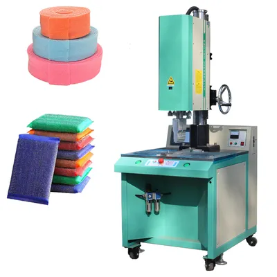 Cleaning Sponge Pad Cutting and Welding Making Machine for 4.2kw Big Power Ultrasonic