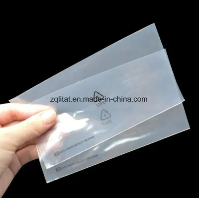 Food Grade LDPE Material Transparent Plastic Bag