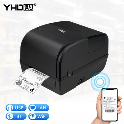 High Quality 4 Inch Waybill Printer Thermal Transfer Shipping Label Printer