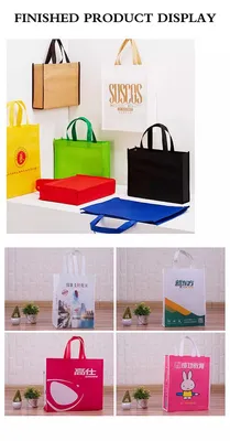 Factory Price High Quality Promotional PP Reusable Eco-Friendly Tote Non Woven Bag