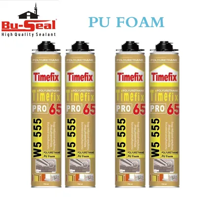 Building Material Polyurethane Foam with Large Expansion Exellent Hardness (W5-555)