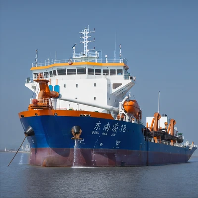 Tshd 8650 Cubic Meter Large Volume Trailing Suction Dredger with Pump & Gearbox High-Power Engine