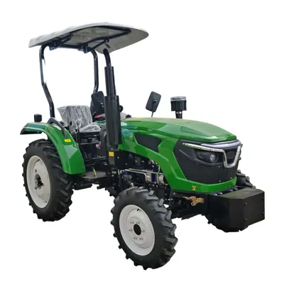 Rural Farm Use Custom Safety Canopy 50HP Farm Tractor