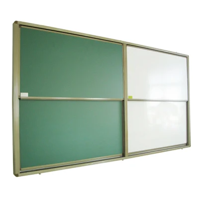 Professional Classroom Writing Board Sliding Teaching Whiteboard Magnetic Green Board