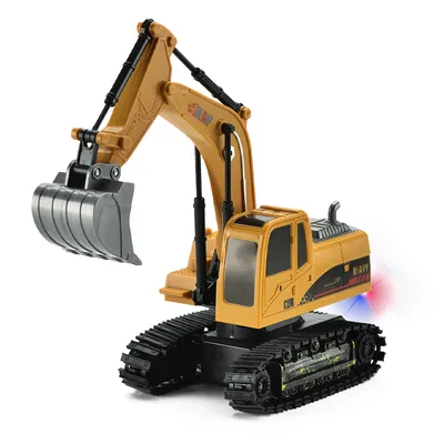 1: 24 Remote Control Crawler Excavator with Sound and Lights