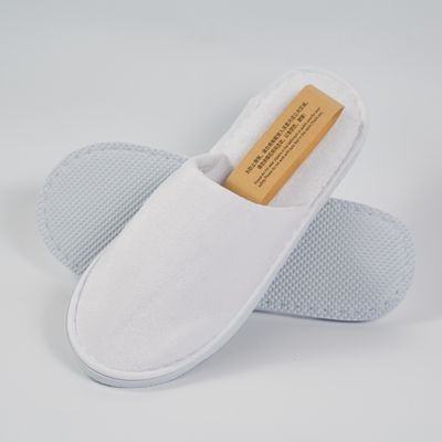 Waffle Fabric Hotel Slippers Breathable Lightweight for Year-Round Comfort
