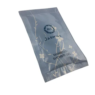 Pouched Shampoo for Hotel Amenities with Printed Logo