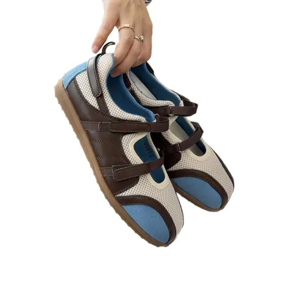 Summer Mesh Breathable Mary Jane Trainers