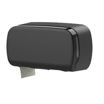 Yuming Custom Logo OEM ODM Toilet Double Roll Paper Towel Dispenser Wall Mount Jumbo Toilet Double Roll Paper Towel Dispenser