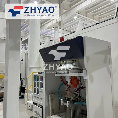 Zhyao China Direct Factory Supplier for Metal Cabinet Plates Manual/Automatic Powder Coating Line