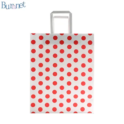 OEM Printed Wholesale Brown Fast Food Kraft Paper Bag