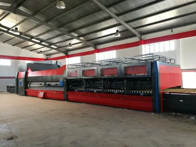 Southtech Energy Saving High Quality Flat and Cross Bending Glass Tempering Furnace Manufacturers with Newest Vortech Convection Technology