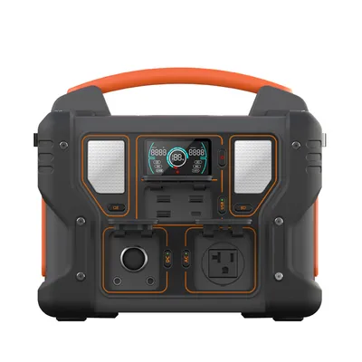 Manufacture Portable LED Lamp Pure Sine Wave 300W AV DC Charging LiFePO4 Emergency Solar Generator Best Power Station