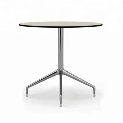 Woodgrain HPL Dining Square Table Top / Table for Outdoor