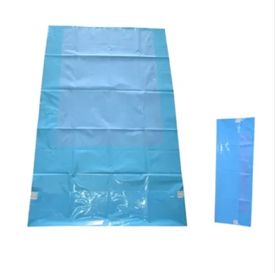 SMS Non Woven Medical Surgical Drape with Customized Size Hole Cut