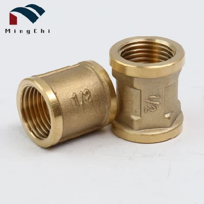 Brass Socket /Coupling /Female Coupling Brass Fitting Thread Pipe Fitting