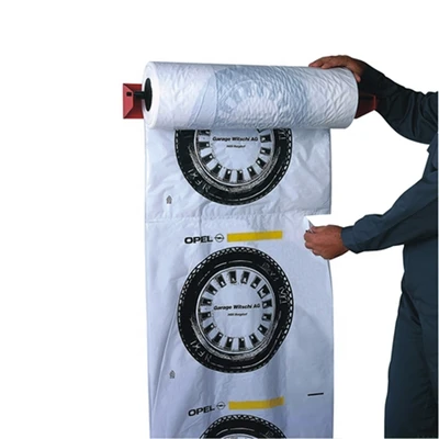 Plastic Tires Packaging Bag Gusseted Poly Wheel Covers Bags for Tyre Tire