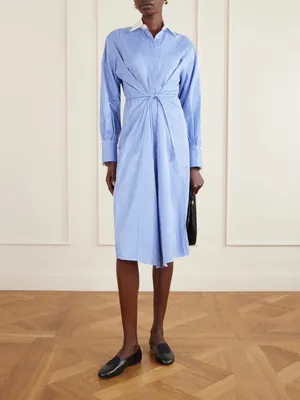 Modern Navy Blue Fashion Dress for Women - Chic and Stylish