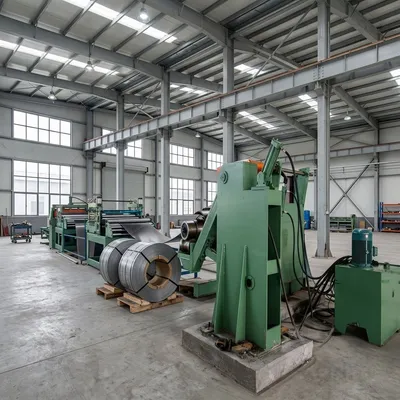 1.2mm Thickness Metal Leveling and Cut to Length Line with 10 Tons Hydraulic Decoiler
