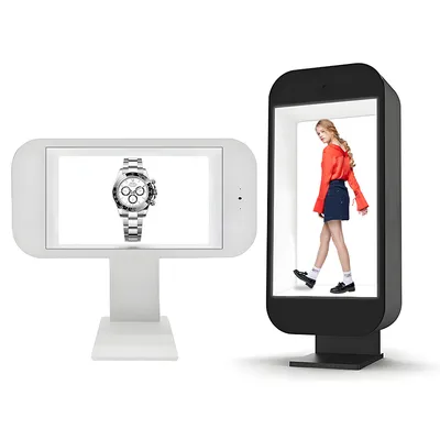 3D Holobox 21.5 Inch LCD Hologram Transparent Display Showcase Holobox 3D Hologram Box