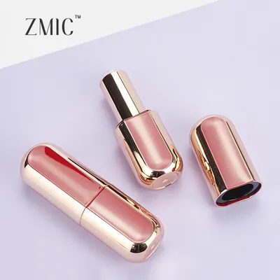 Luxury Rose Gold Magnet Lipstick Tube Makeup Lipstick Container