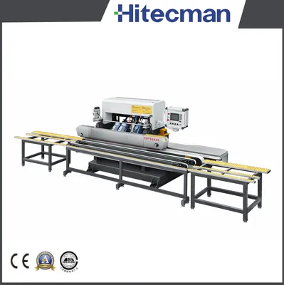 4 Motors Stone Edging and Chamfering Machine for Precision 45° Mitering and Seamless Splicing