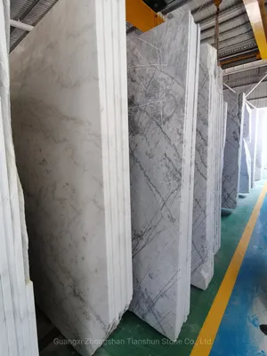 Guangxi White Marble Tile Floor Wall Tile Project Tile