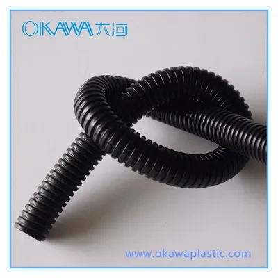 PE Material Corrugated Conduit Hose 28.5*34.5mm