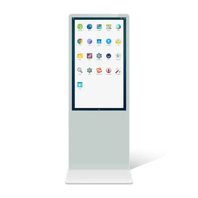 Commercial Grade 32 Inch Standing Touch Advertising Loop Playback Digital Signage