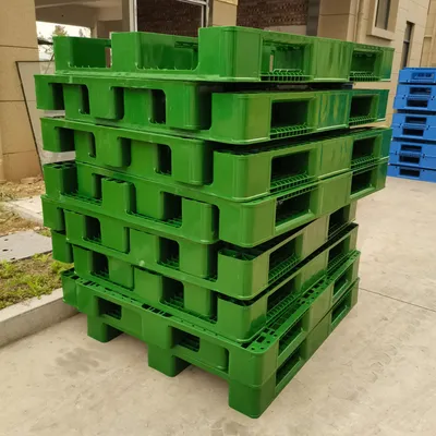 Industrial Plastic Product Green Pallet for Racking System