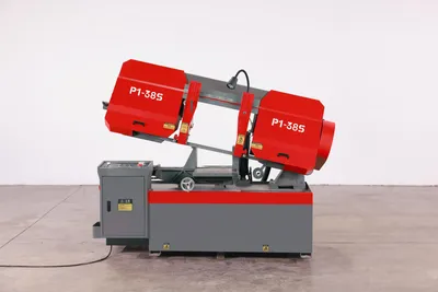 Scissors Type 380mm Semi-Automatic Metal Cutting Band Sawing Machine