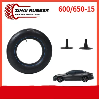 Chinese Factory Butyl Natural Rubber Car Tire Inner Tube 600/650-15 195/250-15