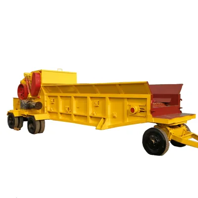 15 Ton Capacity Electric Drum Wood Tree Chipper Shredder Crushing Machine