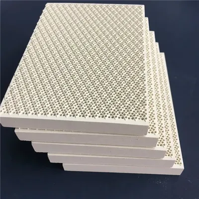 Factory Direct Supply High Temperature Resistance Rectangular Infrared Honeycomb Ceramic Plate