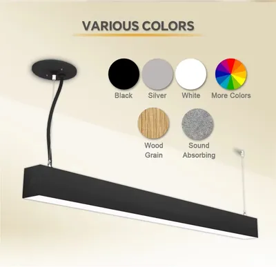 Top Selling Linkable Strip Wall Light Fixture Aluminum Pendant up-Down LED Linear Light