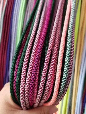 Wholesale Price Polyester Silk Rope Custom High Quality Shoelace