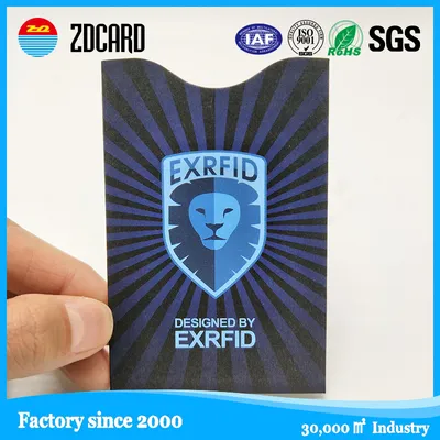RFID Blocking Sleeves Credit ID Card Holders