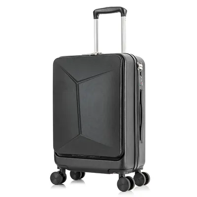 Hot Selling Zipper New Design Outdoor Front Opening Trolley Luggage