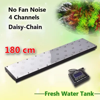 180W Dimmabel Full Spectrum Programmable Sunrise Sunset LED Aquarium Light