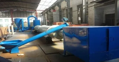 Sawdust Rotary Dryer, High Capacity Sawdust Dryer