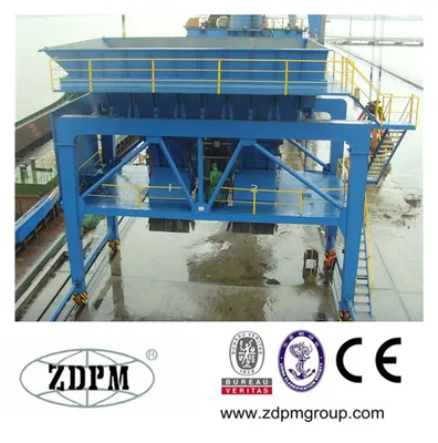 Rail Mounted Mobile Hopper/Conveyor Hopper