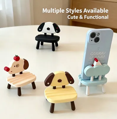 Custom Creative Football Stadium PVC Phone Stand for Cars Accessories