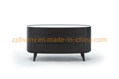 Modern Living Room Marble Top Wood Cabinet PC-703