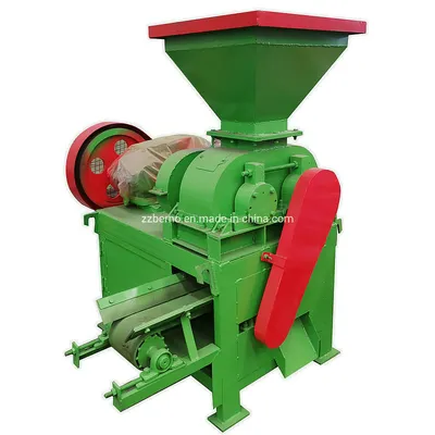 Cocoa Shell Making Equipment Briquettes Double Roller Briquette Machine