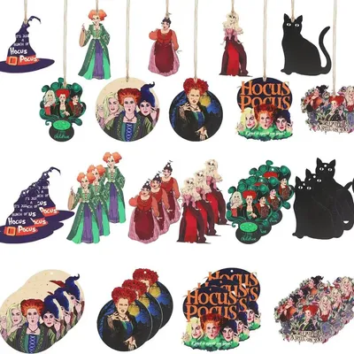 Witchy Magic Hat Halloween Decorations